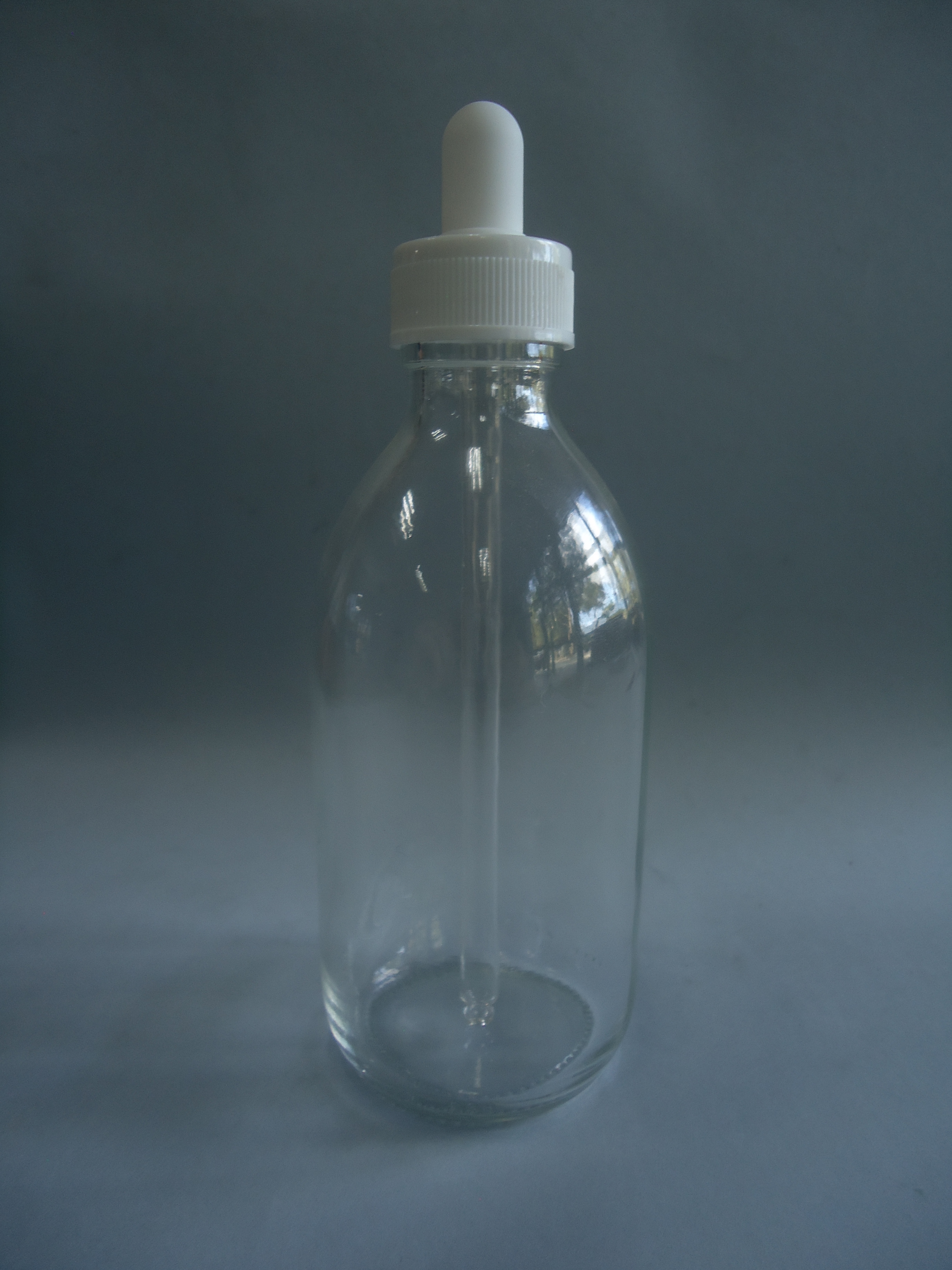 Frasco cuentagotas 250 ml. transparente (pack 60 uni.)